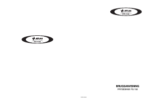 Brugsanvisning Atlas FG 150 Fryser