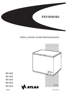 Brugsanvisning Atlas BS 2659 Fryser