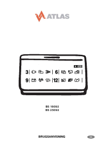 Brugsanvisning Atlas BS 25092 Fryser