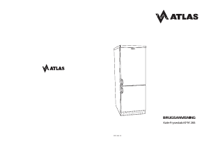 Brugsanvisning Atlas KFM 265 Køle-fryseskab