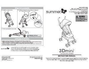 Mode d’emploi Summer 32643 3D Mini Poussette
