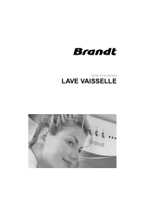 Mode d’emploi Brandt DFS905WE1 Lave-vaisselle