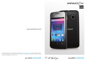 Handleiding Alcatel One Touch SPop Mobiele telefoon