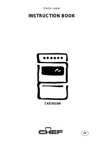 Manual Chef CKE5015W Range