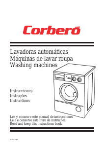 Manual de uso Corberó LF 550 Lavadora