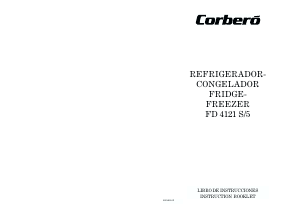 Manual de uso Corberó FD4121S/5 Frigorífico combinado