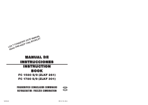Manual de uso Corberó FC1780S/9 Frigorífico combinado