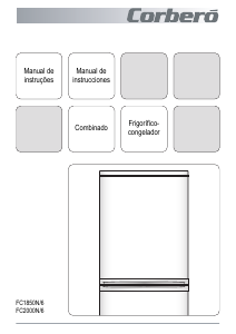 Manual de uso Corberó FC1850N/6 Frigorífico combinado
