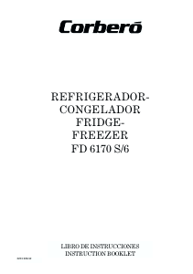 Manual Corberó FD6170S/6 Fridge-Freezer