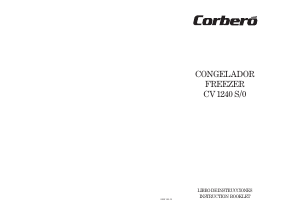 Handleiding Corberó CV1240S/O Vriezer