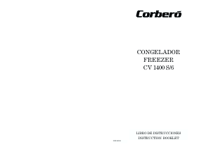 Manual de uso Corberó CV1400S/6 Congelador