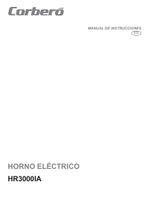 Manual de uso Corberó HR3000IA Horno