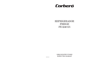 Manual de uso Corberó FE1240S/1 Refrigerador