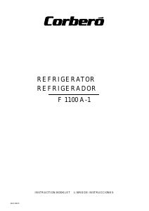 Handleiding Corberó F1100A-1 Koelkast