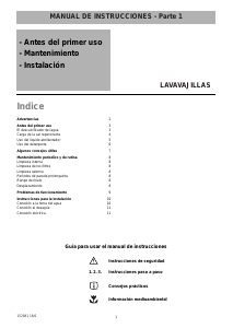 Manual de uso Corberó LV 410S Lavavajillas