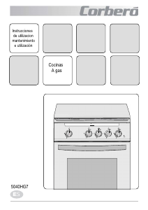 Manual de uso Corberó 5040HGB7 Cocina
