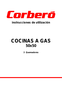 Manual de uso Corberó 5030HGLB7 Cocina