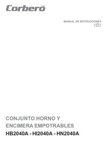 Manual de uso Corberó HN2040A Cocina