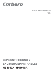 Manual de uso Corberó HN1040A Cocina