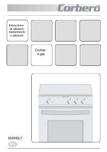 Manual de uso Corberó 5030HGLN7 Cocina