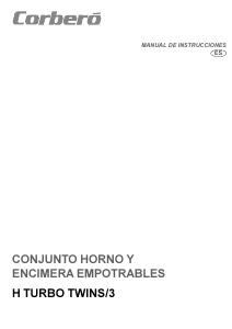 Manual de uso Corberó HNTURBOT/2 Cocina