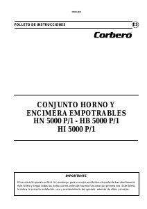 Manual de uso Corberó HB5000P/1 Cocina