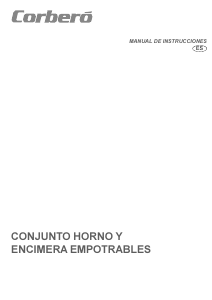 Manual de uso Corberó HB3000P/2 Cocina