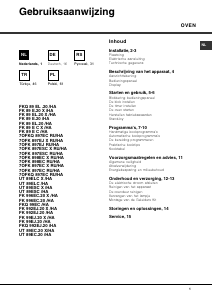 Bedienungsanleitung Hotpoint FKQ 89EL .20 (K)/HA Backofen