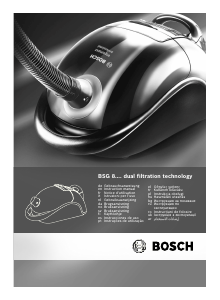 Manual de uso Bosch BSG82480AU Aspirador