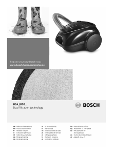 Manual Bosch BSB2982 Aspirator