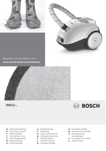 Käyttöohje Bosch BSGL2MOVE8 Pölynimuri