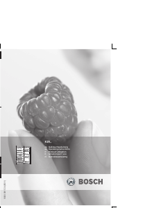 Instrukcja Bosch KIR18E50 Lodówka