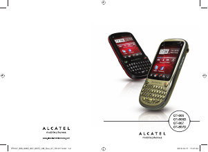 Bedienungsanleitung Alcatel One Touch 807D Handy