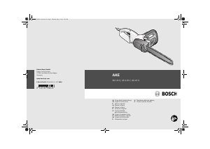 Εγχειρίδιο Bosch AKE 35-19 S Αλυσοπρίονο