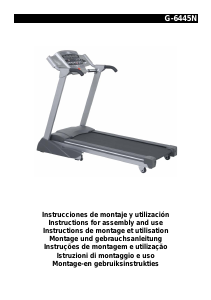 Manual BH Fitness Pioneer Star Treadmill