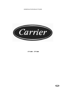 Bedienungsanleitung Carrier CTT 5109 Gefrierschrank