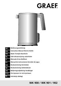 Mode d’emploi Graef WK 901 Bouilloire