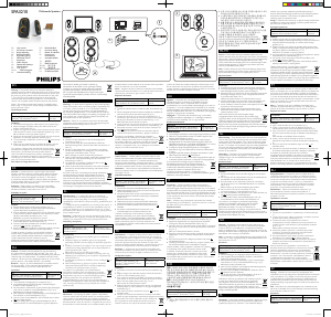 사용 설명서 필립스 SPA3210 스피커
