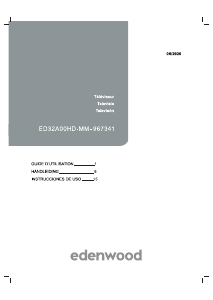 Mode d’emploi Edenwood ED32A00HD-MM Téléviseur LED