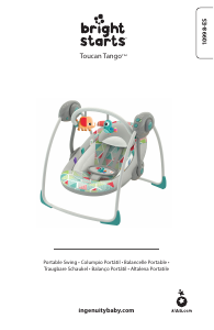 Manual Bright Starts 10998-ES Toucan Tango Espreguiçadeira para bebê