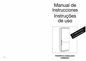 Manual de uso Corberó FC1755S/3 Frigorífico combinado