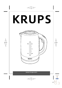 Handleiding Krups FLF144 Waterkoker
