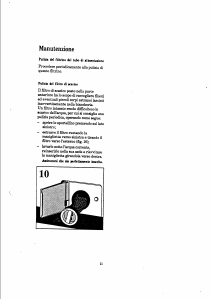 Manuale Castor C 400 T Lavatrice