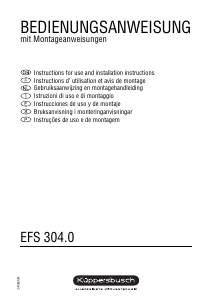 Bedienungsanleitung Küppersbusch EFS 304.0 Fritteuse