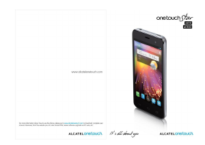 Handleiding Alcatel One Touch Star Mobiele telefoon