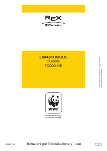 Manuale Electrolux-Rex TQ00A-NE Lavastoviglie
