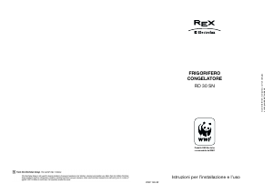 Manuale Electrolux-Rex RD30SN Frigorifero-congelatore