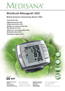 Manual Medisana HGC Medidor de pressão