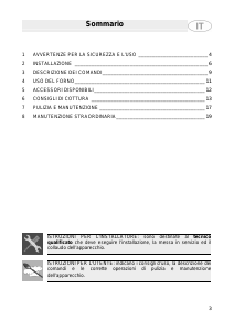 Manuale Smeg SE900X-5 Forno