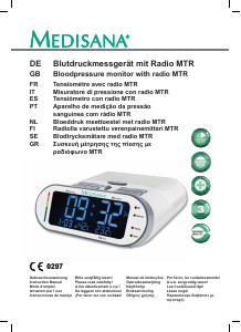 Bruksanvisning Medisana MTR Blodtrycksmätare